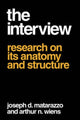 Book cover of: Interview. By: Joseph D. Matarazzo