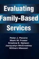 Book cover of: Evaluating Family-Based Services