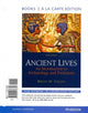 Book cover of: Ancient Lives. By: Brian M. Fagan