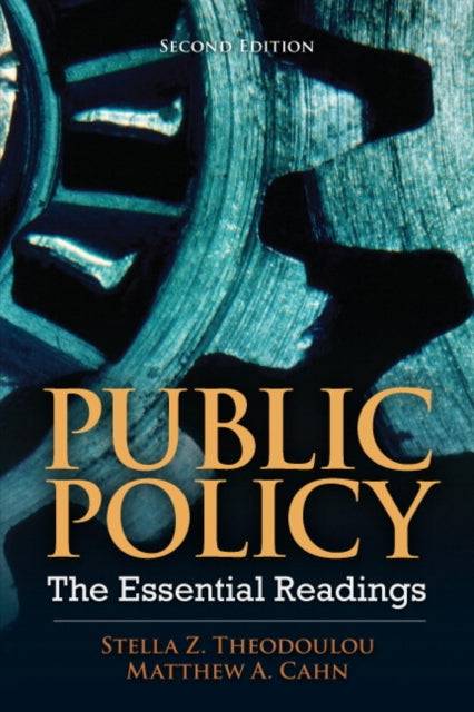 Book cover of: Public Policy. By: Stella Z. Theodoulou