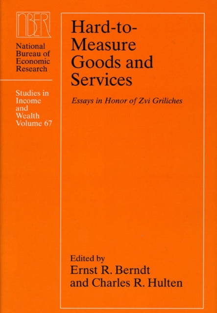 Book cover of: Hard-to-Measure Goods and Services