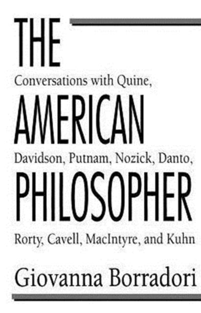 Book cover of: American Philosopher