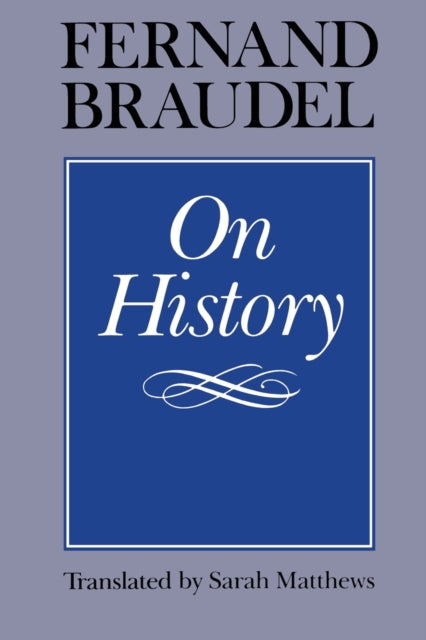 Book cover of: On History