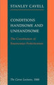 Book cover of: Conditions Handsome and Unhandsome. By: Stanley Cavell