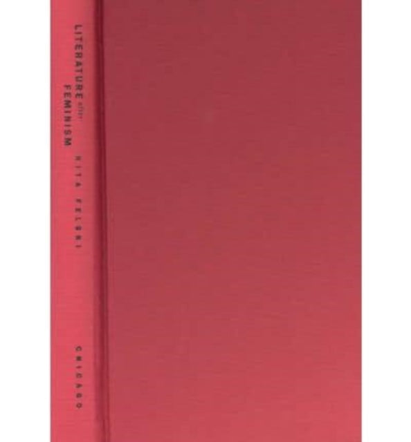 Book cover of: Literature after Feminism