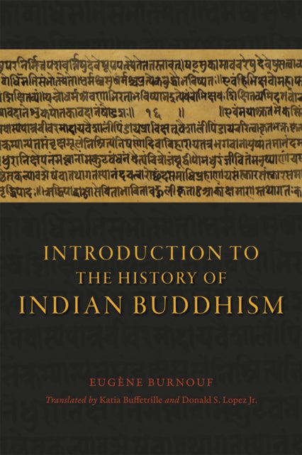 Book cover of: Introduction to the History of Indian Buddhism. By: Eugène Burnouf