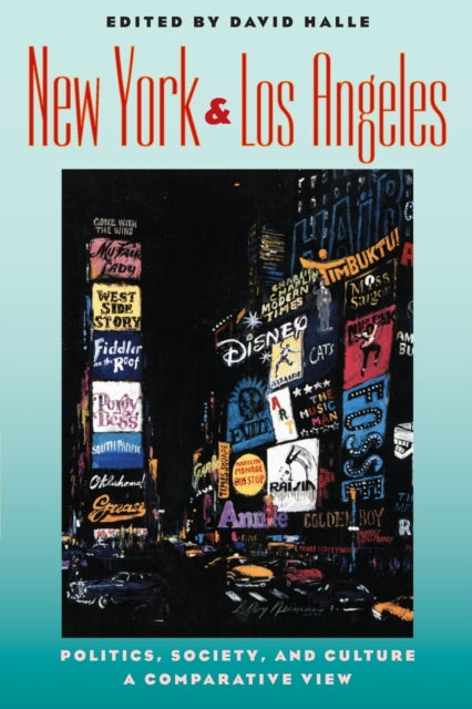 Book cover of: New York and Los Angeles. By: David Halle