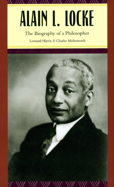 Book cover of: Alain L. Locke. By: Leonard Harris