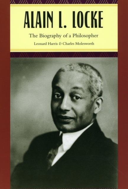 Book cover of: Alain L. Locke. By: Leonard Harris