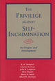 Book cover of: Privilege against Self-Incrimination. By: R. H. Helmholz