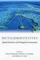 Book cover of: Metacommunities