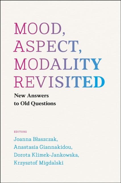 Book cover of: Mood, Aspect, Modality Revisited