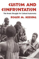 Book cover of: Custom and Confrontation