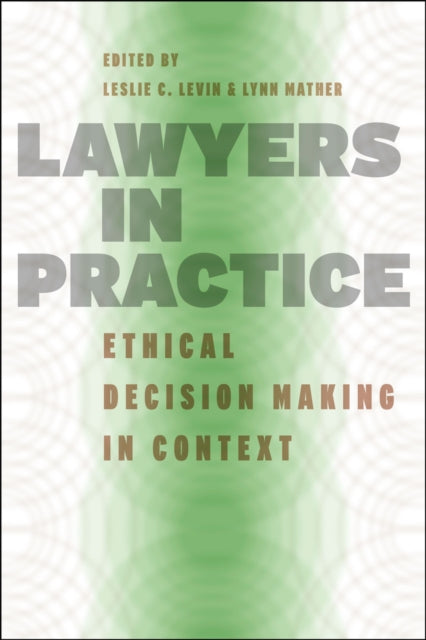 Book cover of: Lawyers in Practice. By: Leslie C. Levin