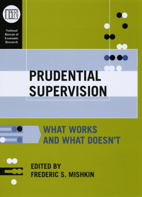 Book cover of: Prudential Supervision. By: Frederic S. Mishkin