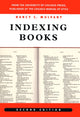 Book cover of: Indexing Books, Second Edition