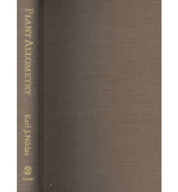Book cover of: Plant Allometry