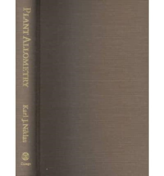 Book cover of: Plant Allometry