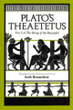 Book cover of: Plato's Theaetetus