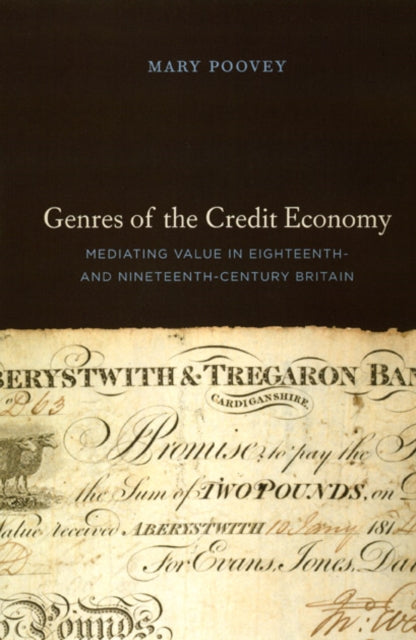Book cover of: Genres of the Credit Economy. By: Mary Poovey
