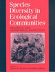 Book cover of: Species Diversity in Ecological Communities