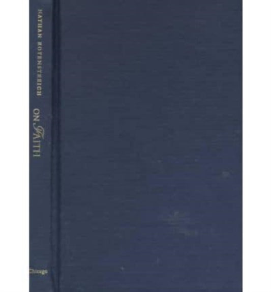 Book cover of: On Faith