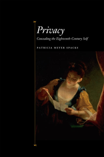 Book cover of: Privacy. By: Patricia Meyer Spacks