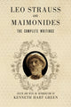 Book cover of: Leo Strauss on Maimonides. By: Leo Strauss