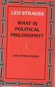 Book cover of: What is Political Philosophy?