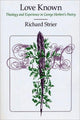 Book cover of: Love Known. By: Richard Strier