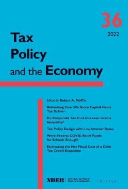 Book cover of: Tax Policy and the Economy, Volume 36. By: Robert A. Moffitt