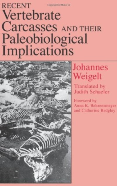 Book cover of: Recent Vertebrate Carcasses and Their Paleobiological Implications