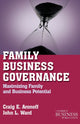 Book cover of: Family Business Governance. By: Craig E. Aronoff