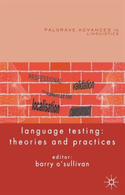 Book cover of: Language Testing. By: O'Sullivan, Barry Dr