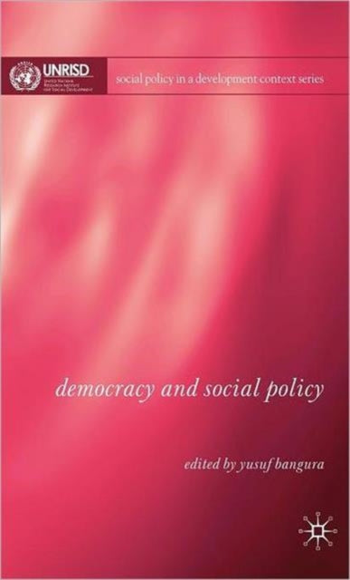 Book cover of: Democracy and Social Policy