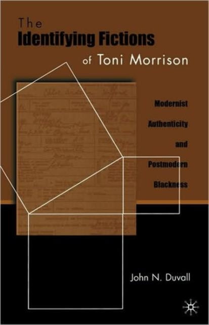 Book cover of: Identifying Fictions of Toni Morrison. By: J. Duvall