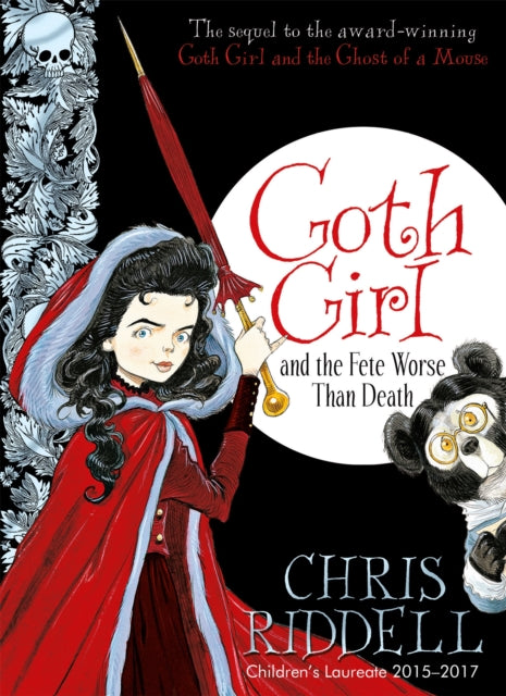 Book cover of: Goth Girl and the Fete Worse Than Death. By: Chris Riddell