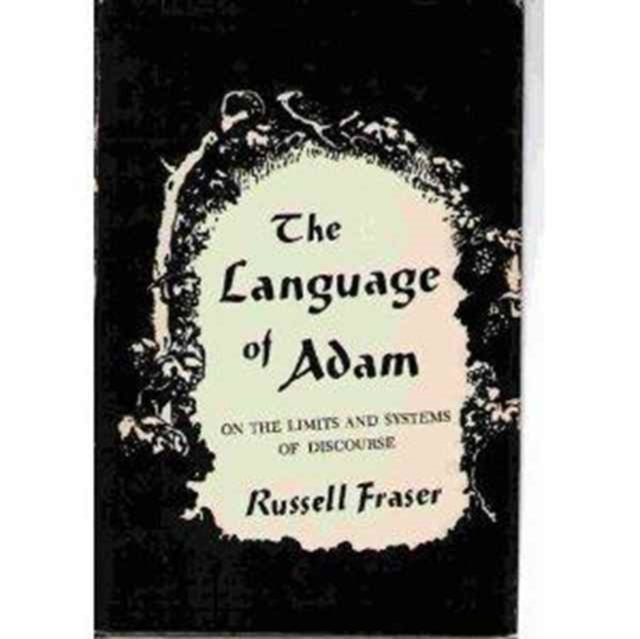 Book cover of: Language of Adam