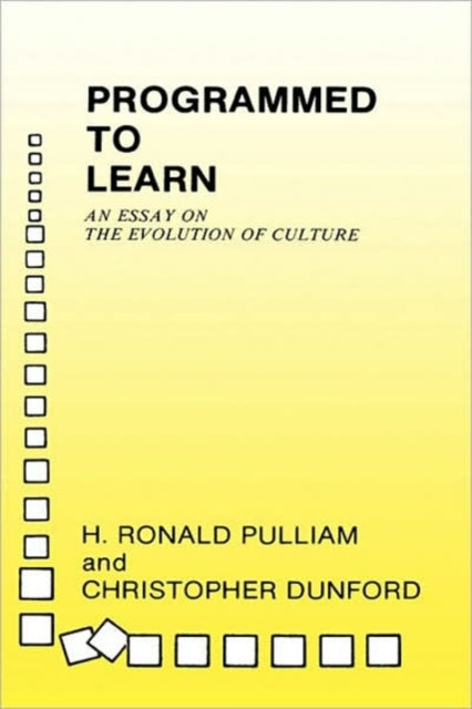 Book cover of: Programmed to Learn