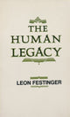 Book cover of: Human Legacy