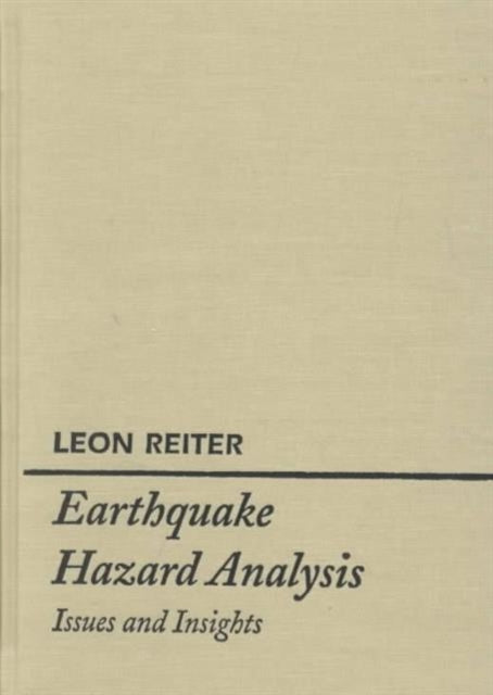 Book cover of: Earthquake Hazard Analysis