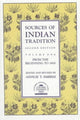 Book cover of: Sources of Indian Tradition