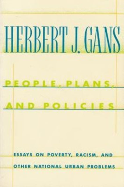 Book cover of: People, Plans, and Policies
