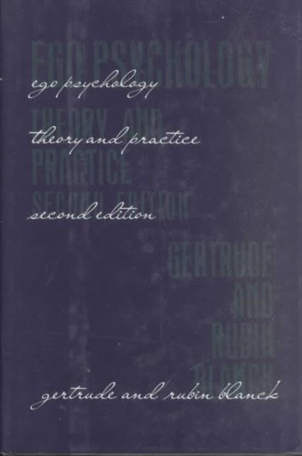 Book cover of: Ego Psychology