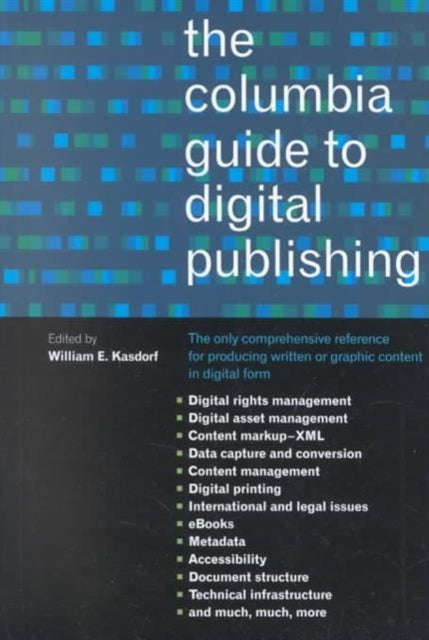 Book cover of: Columbia Guide to Digital Publishing