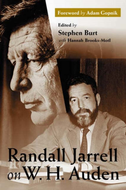 Book cover of: Randall Jarrell on W. H. Auden