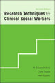 Book cover of: Research Techniques for Clinical Social Workers. By: M. Elizabeth Vonk