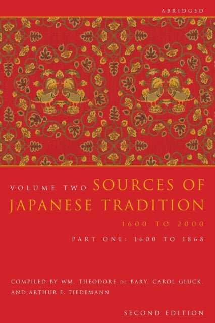 Book cover of: Sources of Japanese Tradition, Abridged. By: William Theodore De Bary