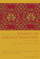 Book cover of: Sources of Japanese Tradition, Abridged. By: William Theodore De Bary
