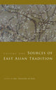 Book cover of: Sources of East Asian Tradition. By: William Theodore De Bary